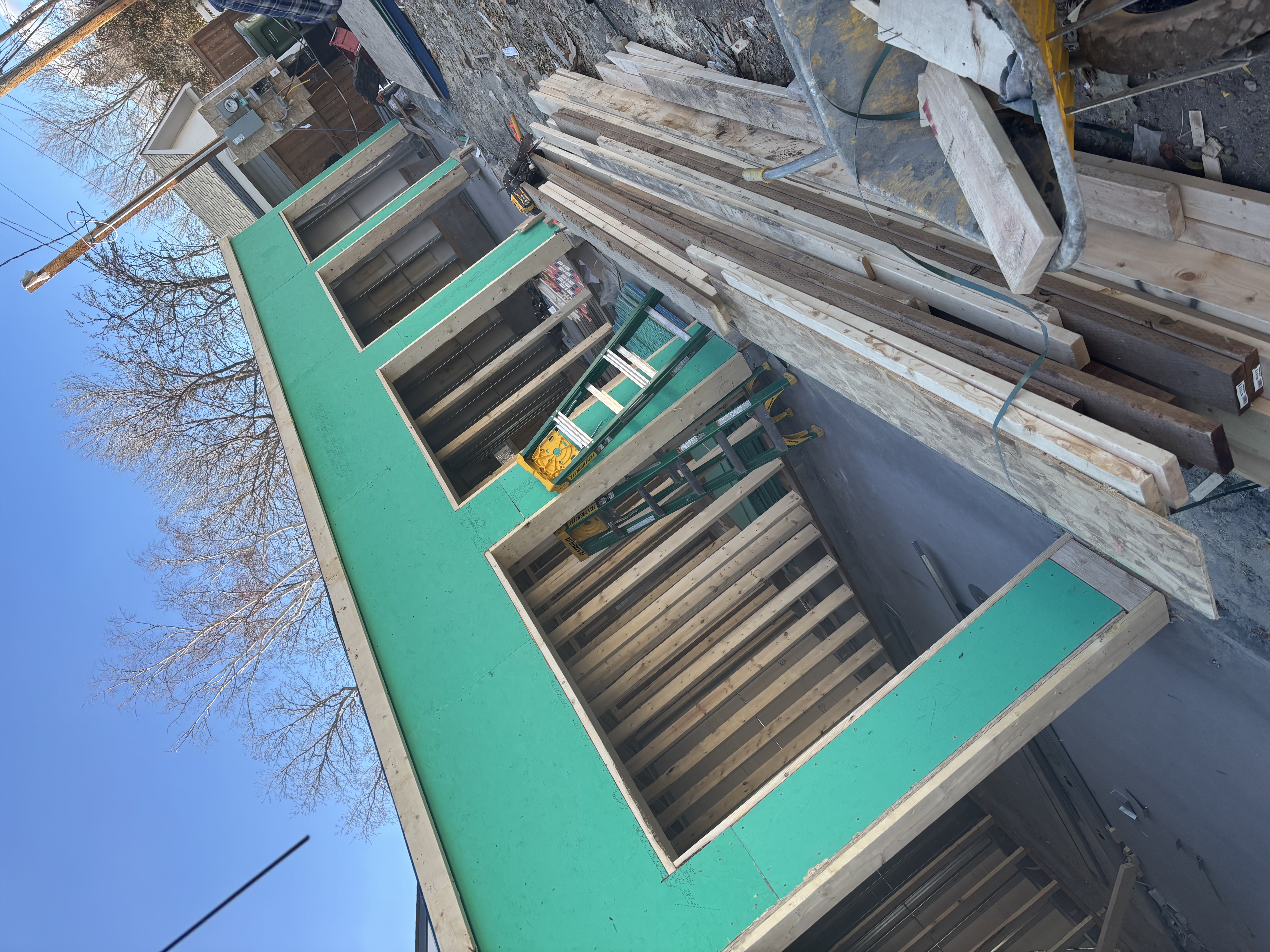 Interior renovation project